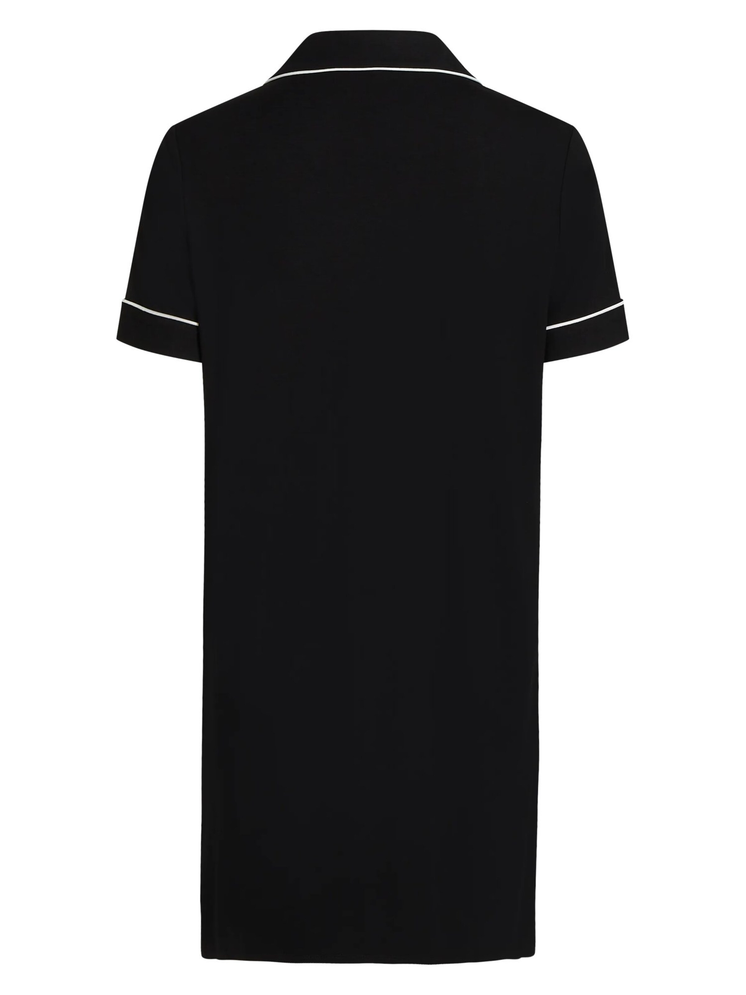 Camicia da notte di Karl Lagerfeld in nero
