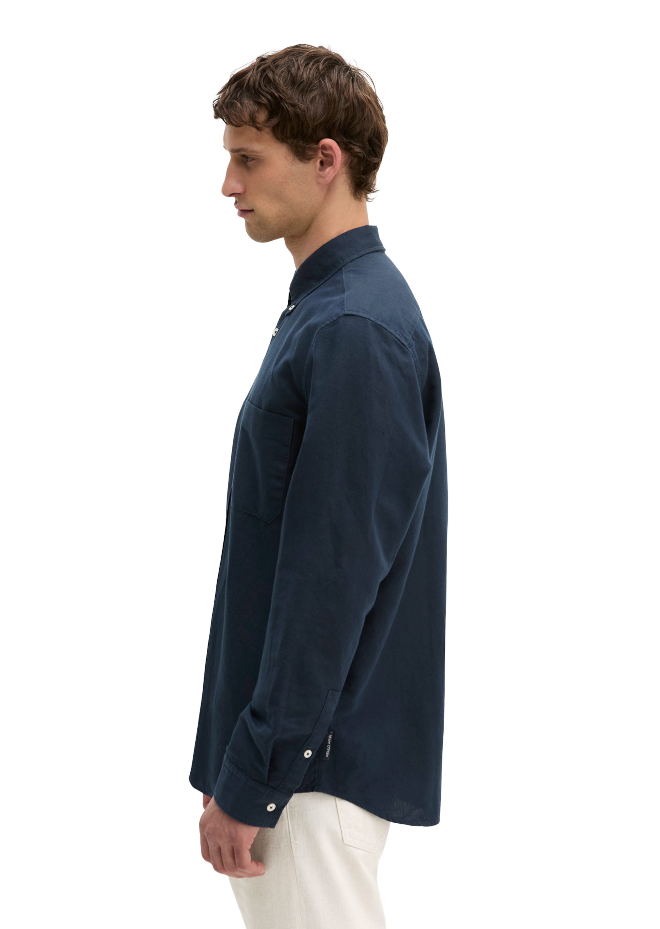 Marc O'Polo Regular Fit Hemd in Blau
