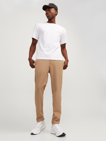 JACK & JONES Slimfit Hose in Beige