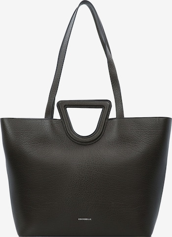 Coccinelle Shopper in Bruin: voorkant