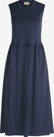 Robe de soirée Cartoon en bleu : devant