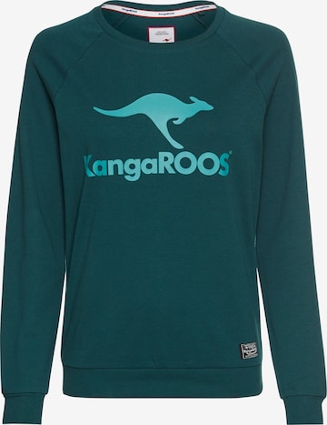 KangaROOS Sweatshirt in Green: front
