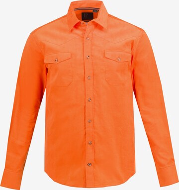 JP1880 Regular fit Button Up Shirt in Orange: front