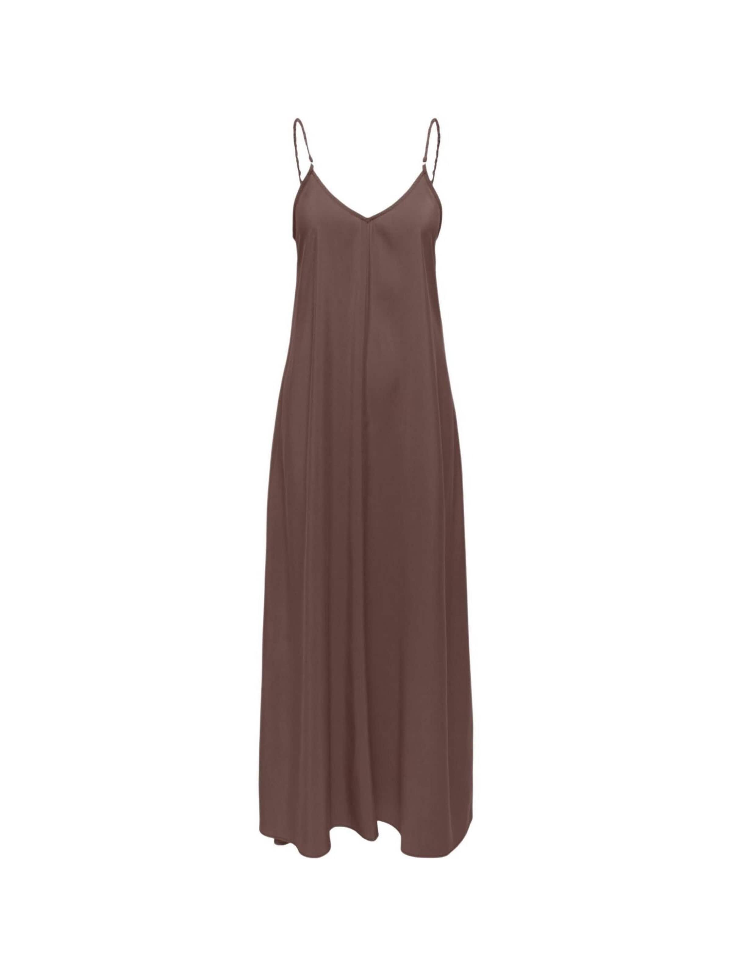 Abito 'Onlmadeli Oaklyn Strap Long Dress Wvn 15371094' di ONLY in marrone