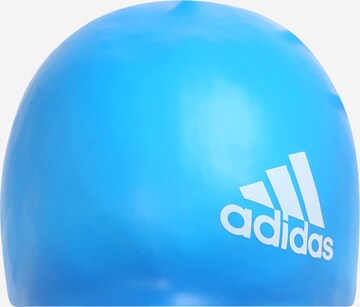 ADIDAS PERFORMANCE Athletic Hat '3-Stripes Silicone' in Blue