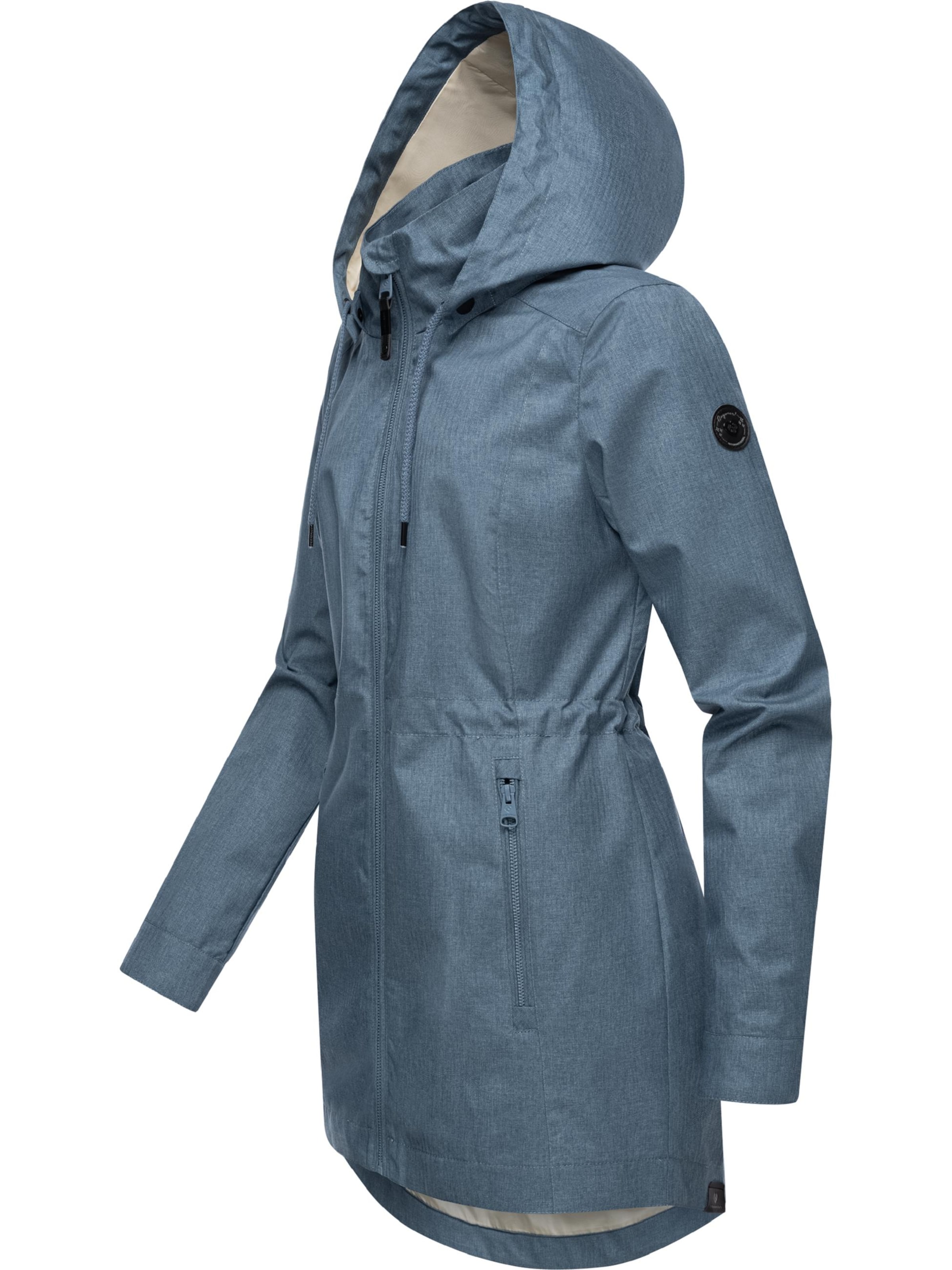 Ragwear Funktsionaalne mantel 'Dakkota II', värv sinine