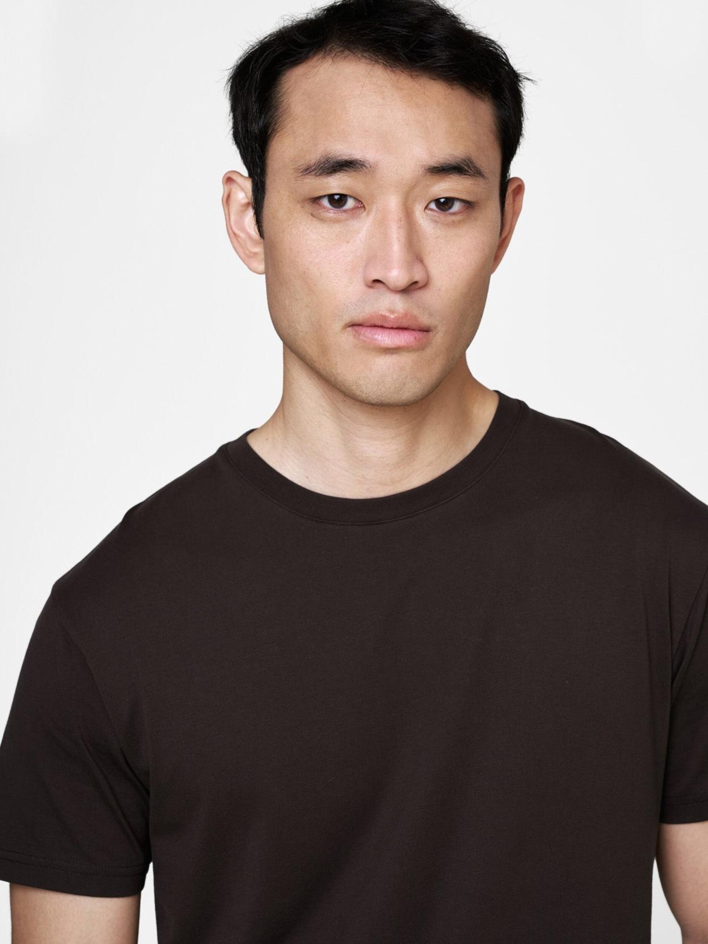 SANVT Shirt 'The Perfect T-Shirt'‌‌‌‌ in Braun