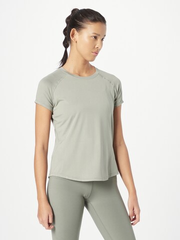 T-shirt fonctionnel 'Gaina' Athlecia en gris : devant