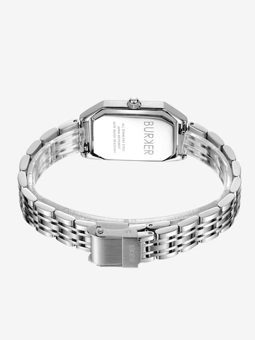 Orologio analogico 'Isabell Silver Black' di BURKER Watches in argento