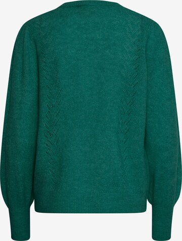 Pull-over 'KAMARA' ICHI en vert