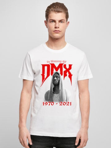 Mister Tee Футболка 'DMX Memory' в Белый: спереди