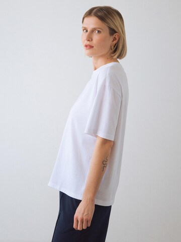 Maglietta 'OG Shirt Women' di Honest Basics in bianco