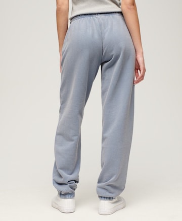 Superdry Loose fit Pants in Blue