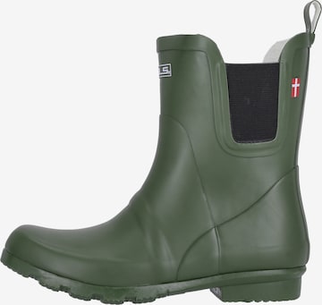 Mols Rubber Boots 'Suburbs' in Green