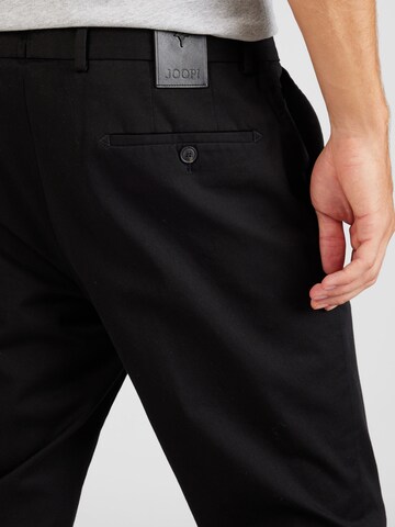 Coupe slim Pantalon chino 'Hank' JOOP! en noir