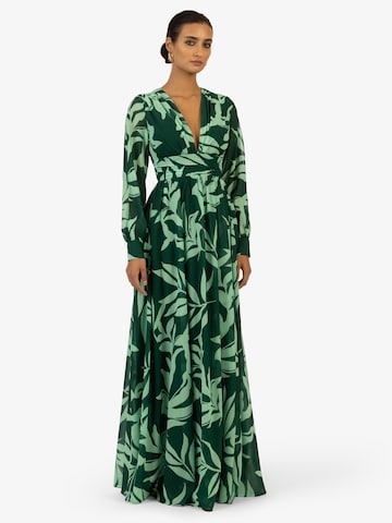 Kraimod Evening Dress in Green: front