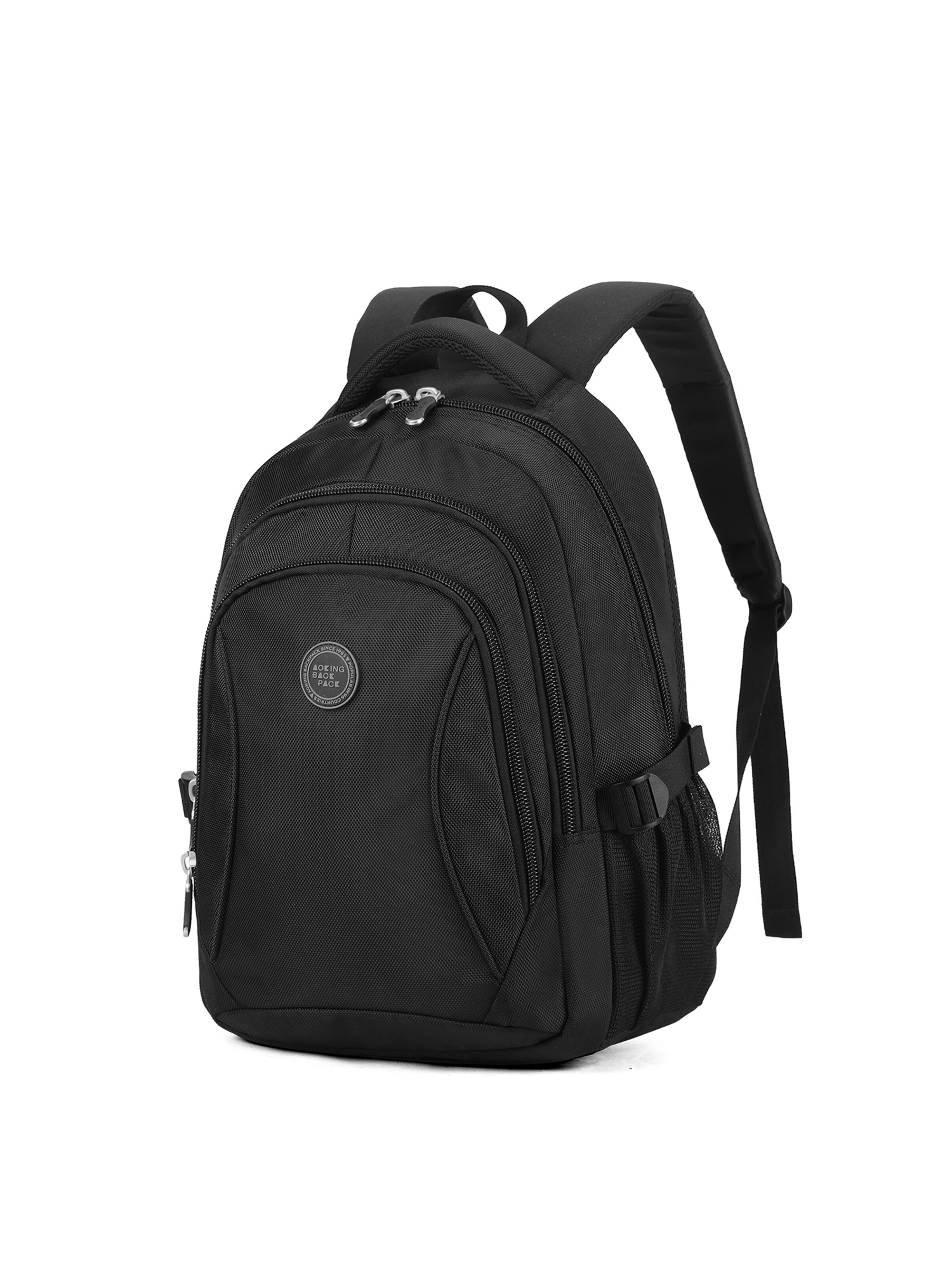 Aoking Rucksack in Schwarz: Vorderseite