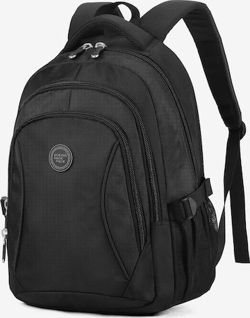 Aoking Backpack in Black: front