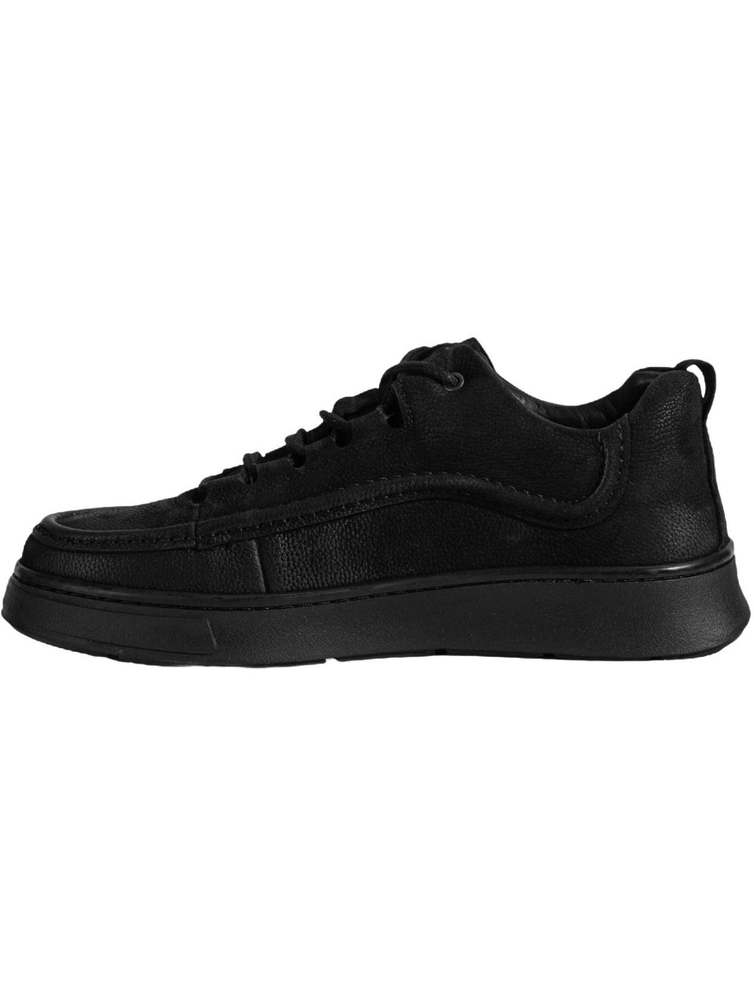 Desa - Zapatillas sin cordones 'Lässige Spitze' en negro