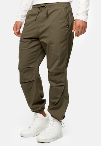 INDICODE JEANS Regular Hose ' Marcos ' in Grün