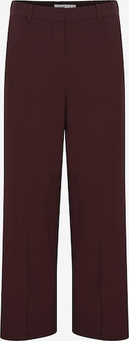 Pantalon à pince 'Danta' b.young en marron : devant