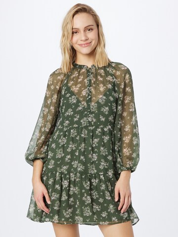 Robe Abercrombie & Fitch en vert : devant