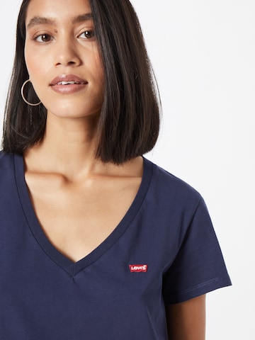 LEVI'S ® Shirt 'LSE Perfect Vneck' in Blau