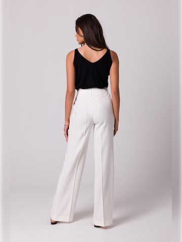 BeWear - Loosefit Pantalón plisado en beige