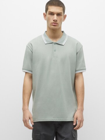 Pull&Bear Shirt in Grijs: voorkant