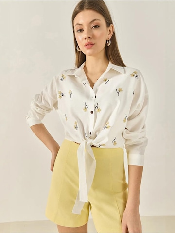 Camicia da donna di Bianco Lucci in bianco