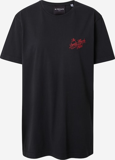 IN PRIVATE Studio T-Shirt 'LONELY HEARTS HOTEL' in mischfarben / schwarz, Produktansicht