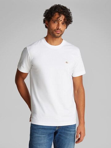 Calvin Klein JeansMajica - bijela boja: prednji dio
