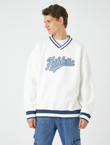 Koton Sweatshirt in Weiß