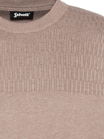 Pull-over Schott NYC en gris