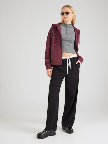 HUGO Кофта на молнии 'Dalfine' в Лиловый