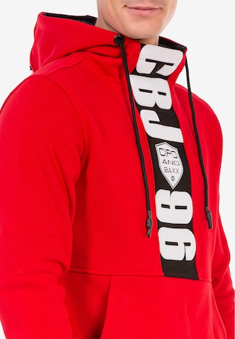 CIPO & BAXX Sweatshirt in Rood