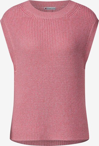 Pullover di STREET ONE in rosa: frontale