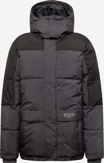 BURTON MENSWEAR LONDON Зимняя куртка 'Giro Parker' в Светло-серый / Черный, Обзор товара