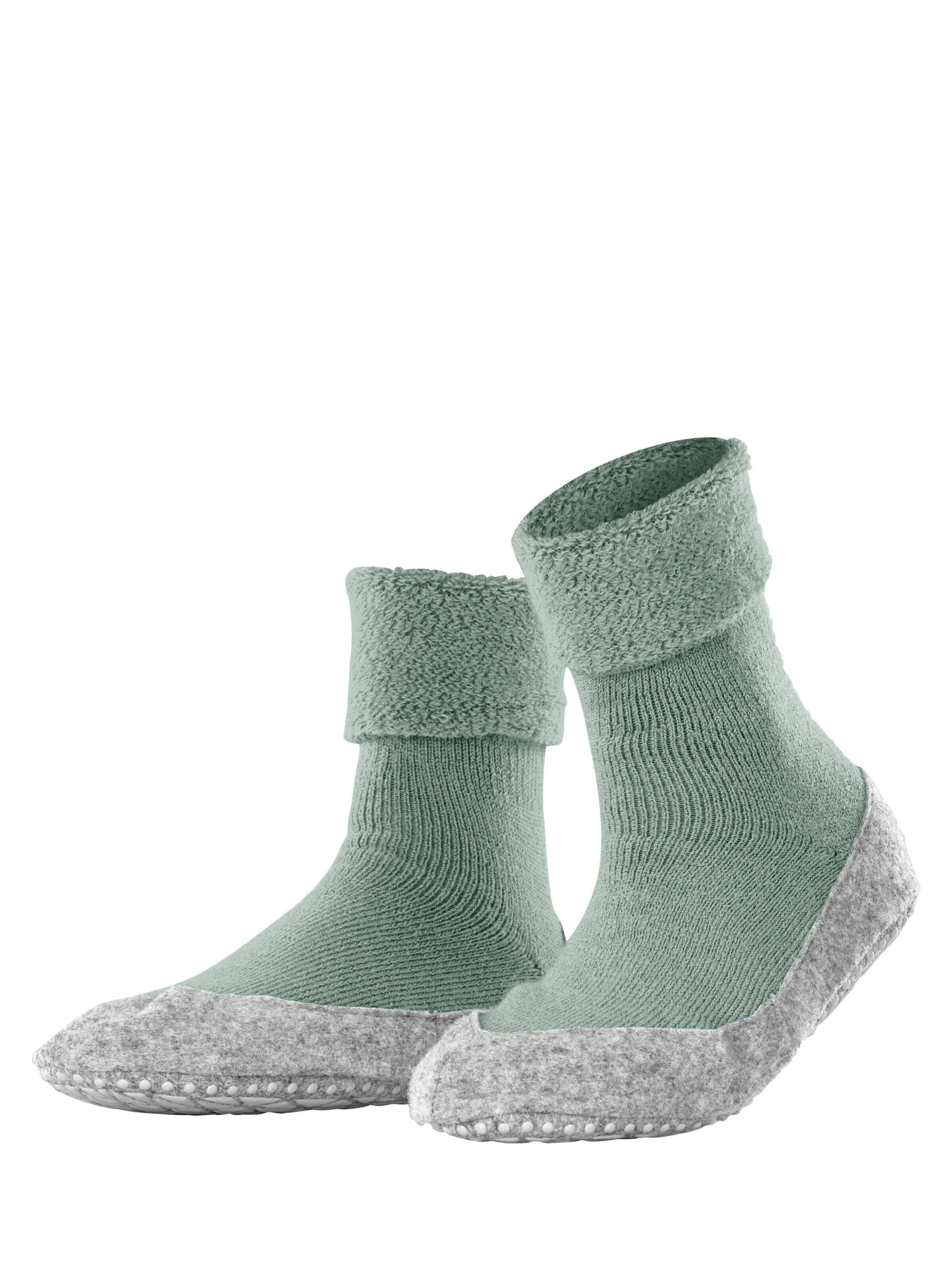 FALKE Hausschuh 'Cosyshoe'‌‌‌‌‌‌‌‌ in Grün: Vorderseite