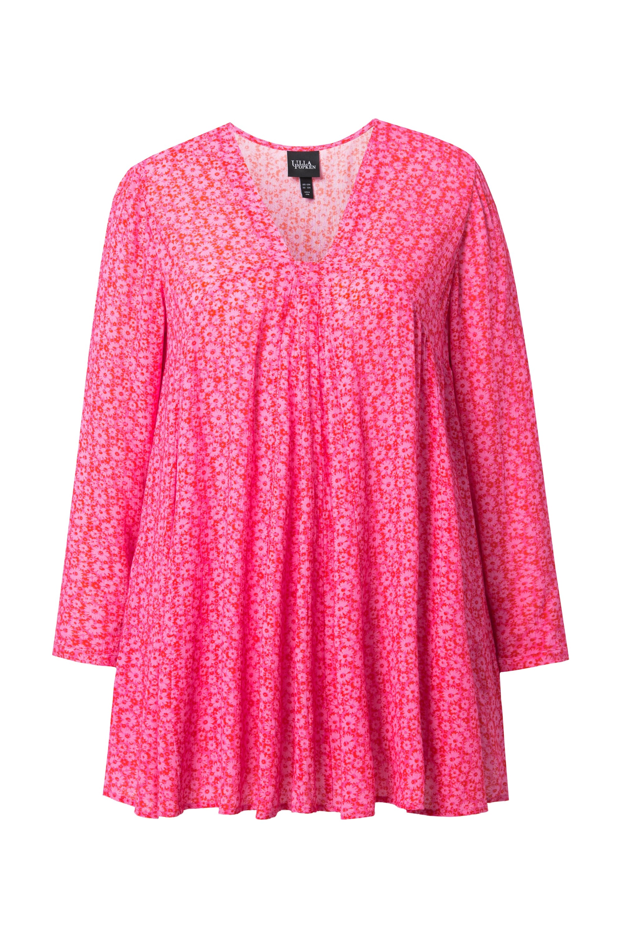 Ulla Popken Bluse in Pink: Vorderseite