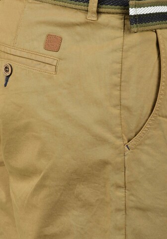 BLEND Regular Trousers 'Bruno' in Beige