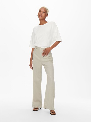 ONLY Wide leg Pants 'Hope' in Grey
