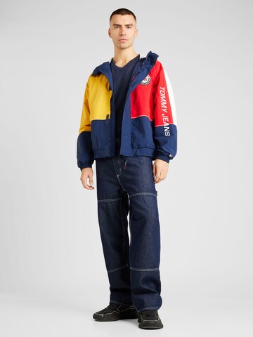 Tommy Jeans Prechodná bunda - Modrá