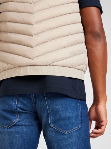 ARMANI EXCHANGE Vest in Beige