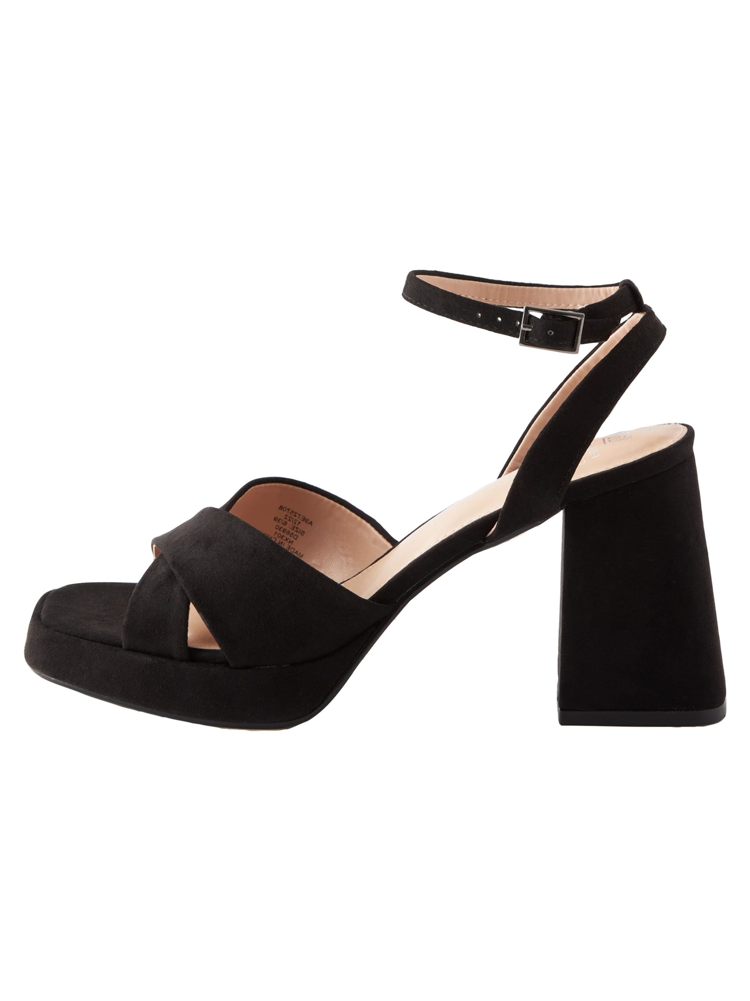 Sandalo con cinturino di Next in nero: frontale