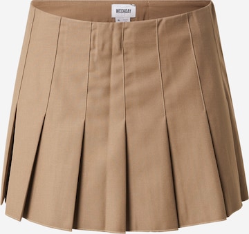 WEEKDAY Пола в бежово: отпред