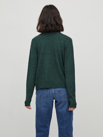 VILA Knit Cardigan 'Ril' in Green