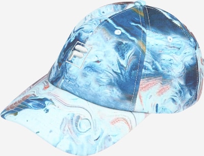 Șapcă sport 'CELAYA' FILA pe albastru / albastru deschis / gri argintiu / roșu pastel, Vizualizare produs