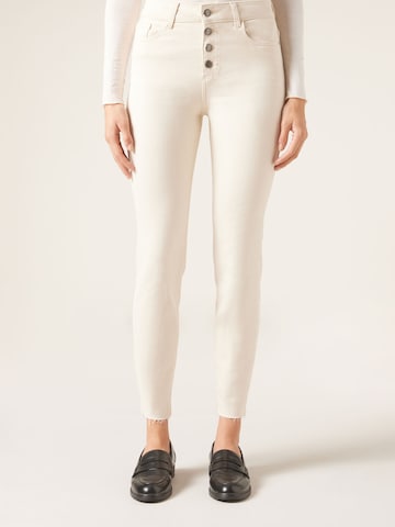 CALZEDONIA Skinny Jeans in Weiß: Vorderseite
