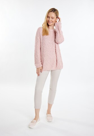 usha WHITE LABEL - Pullover 'Lynnea' em rosa